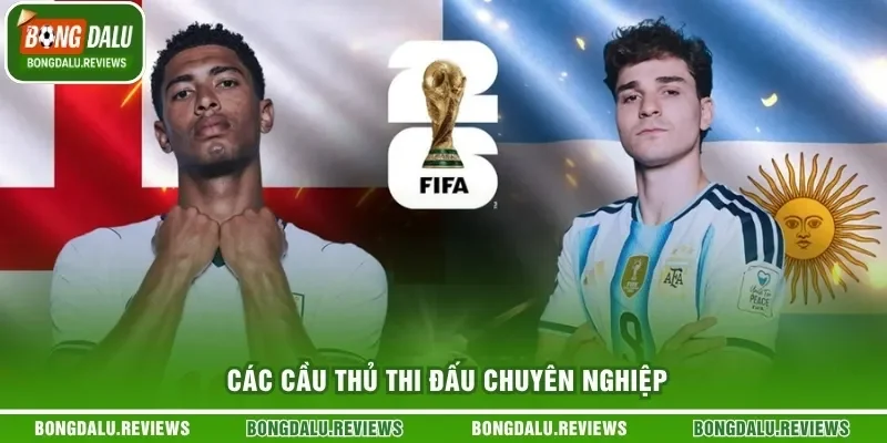 Các cầu thủ thi đấu chuyên nghiệp
